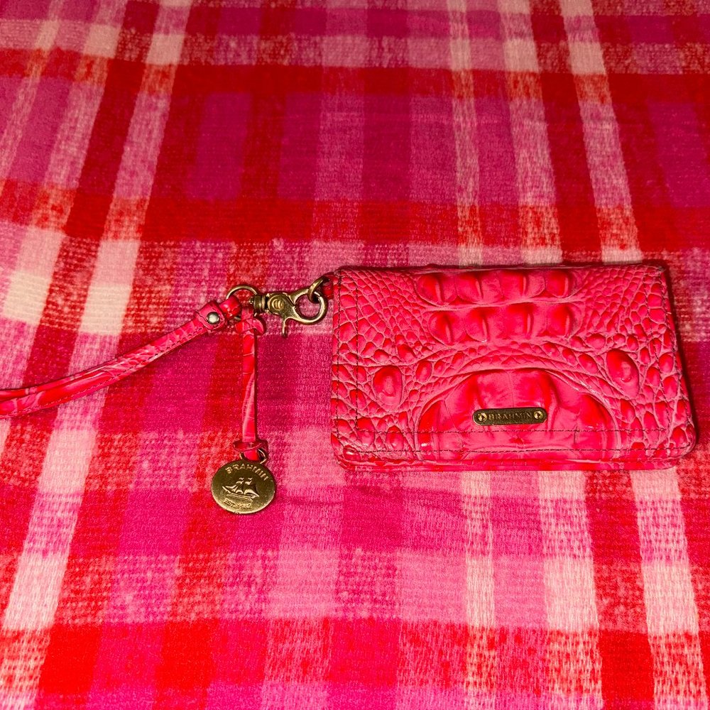 Brahmin Wristlet - Pink